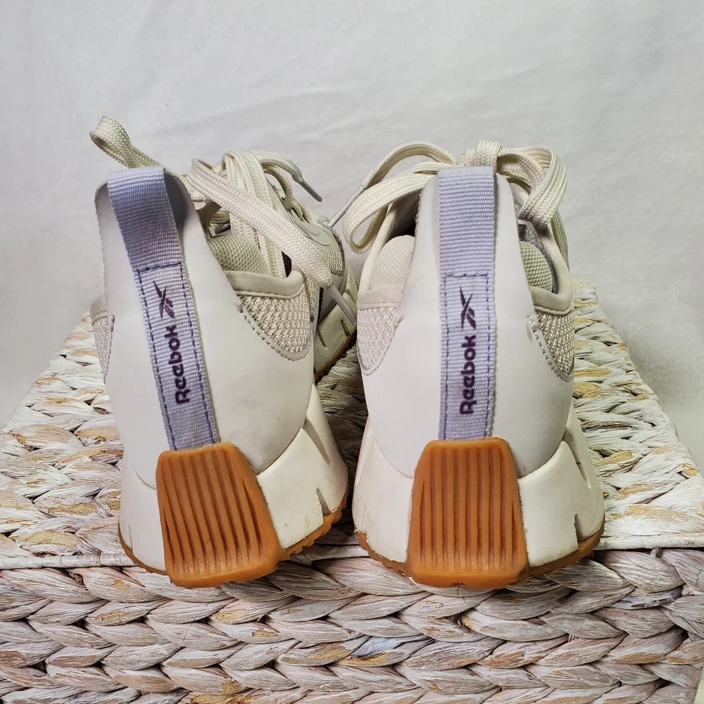 Reebok Zig‎ Kinetica II Sneakers Ortholite White/Gold Size 7 Athletic Activewear